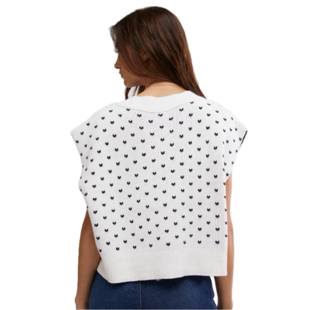 Free People | Easy Street Vest Patterned NWT - Picture 6 of 10